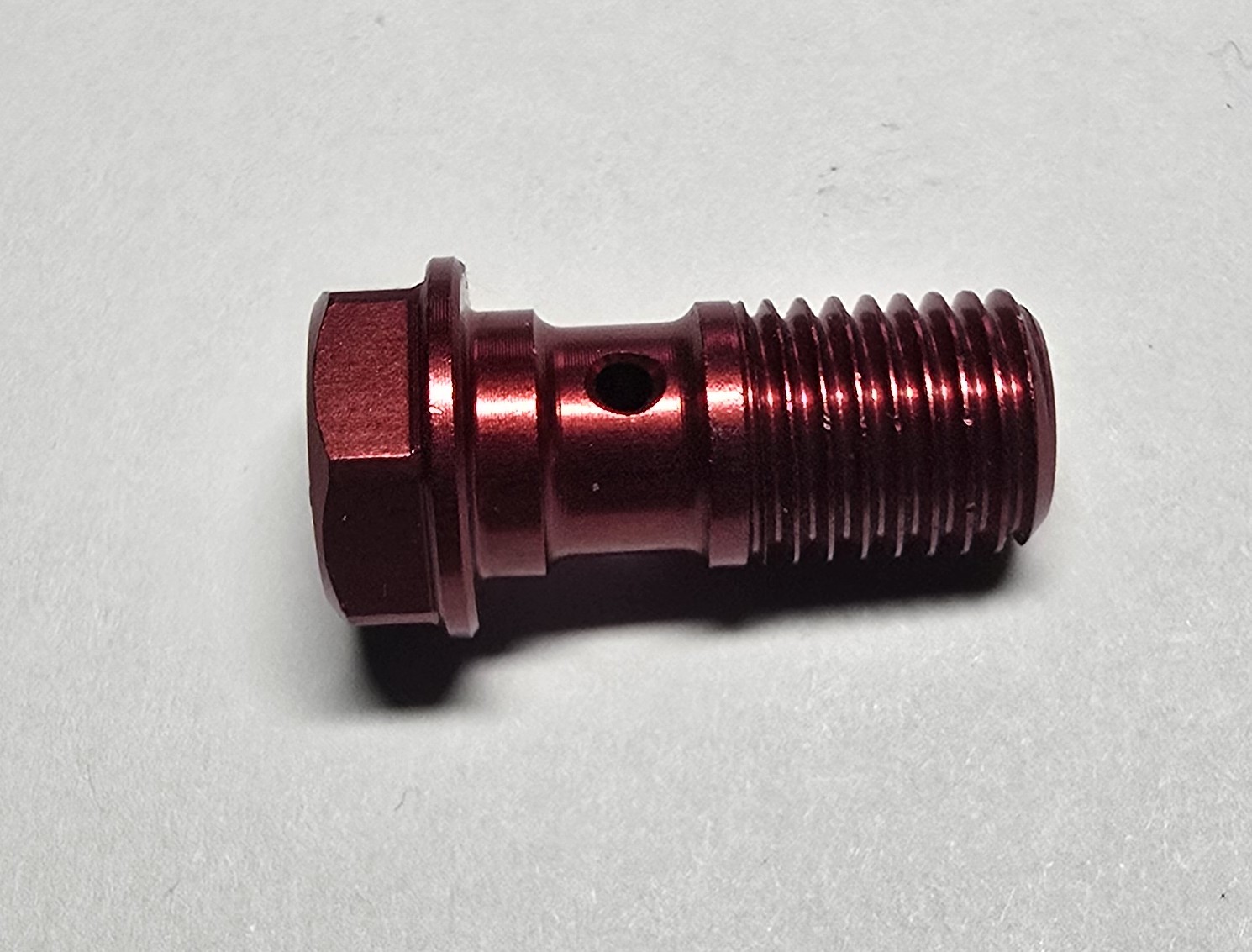 Žarnelės prijungimo varžtas Diam. ø 10x1,25 Aluminium Red